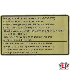 KLISTERMERKE,OLJESTAND