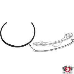 GUMMILIST,MOTOR DEKSEL 356 . 83 CM LANG