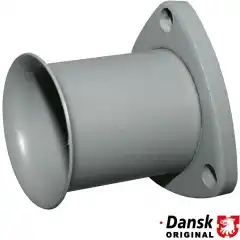 eksos RØR KORT til MIDTRE eksos m. FLENS 3 SKRUER ca 80 cm langt  2,7/3,0/3,3t