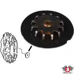 BREMSE ANTISKRIK 27 mm inv og 44 utv,PORSCHE 964/993/bigbrake