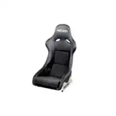 Stol Pole Position ABE, Svart kunstskinn / Svart Dinamica. ABE inneb&aelig;rer att stolen &auml;r godkjent for gatebruk.Uttak for 6-punkts belte. Mittdelarna er  enkelt  og justerbare og utbytbare. 430 mm bred sete g&oslash;r at ogs&aring; storvokste f&aring;r plass uten problem. Vekt stol er 6,5 kg exkl. monteringskonsoller.
