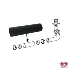 SLANGE TIL BENSIN fylle rør 924/944 ,165MM